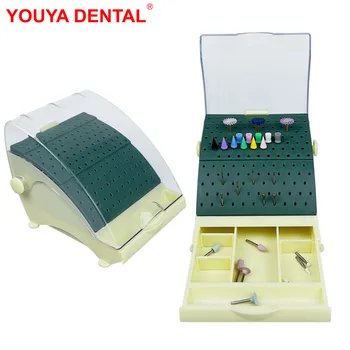 Коробка-держатель для зубных бур, 142 отверстия, коробка для зубных Бур, Стерилизация, Стоматология, Контейнер для Бур, Дезинфекция, Чехол для хранения, Органайзер