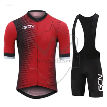 GCN, Мужской летний комплект из Джерси для велоспорта с коротким рукавом, дышащая велосипедная одежда MTB, одежда для горного велосипеда, Одежда для велоспорта, рубашка для велоспорта