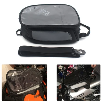 Магнитное крепление для мотоцикла Pokhaomin, черный пакет для хранения, сумка для бензобака мотоцикла для спортивного велосипеда, уличного велосипеда