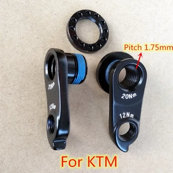 1 комплект Вешалка для велосипедного переключателя для оси KTM M12 * P1.75 KTM Myroon Prestige KTM 10-40 Bark MECH dropout рама для горного велосипеда углеродистая