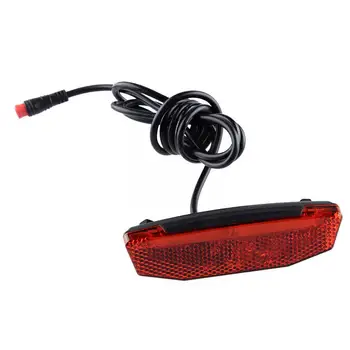 Аксессуары для Ebike, Задний задний фонарь 6-60 В, Электрическая лампа безопасности для езды на Велосипеде, Сигнальная лампа Ebike Light G8s6