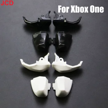 JCD 1 комплект Черных/Белых Запасных Частей Для Контроллера Xbox One LB LT RB RT Верхняя Нижняя Кнопка Запуска Запасные Части Для Ремонта
