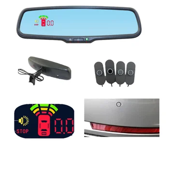 Автомобили автомобильное зеркало с автоматическим затемнением Зеркало заднего вида 4 Передние парковочные OEM-системы с датчиком GPS и кронштейном для Toyota Honda