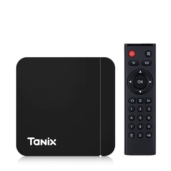 Новый Tanix W2 Smart TV Box с интерфейсом HDMI Высокой четкости Smart Android 11.0 TV Приставка WiFi Android Медиаплеер