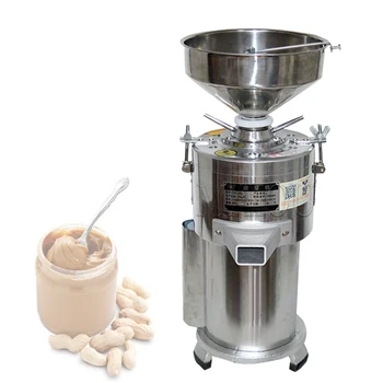Машина для приготовления арахисового масла Дробилка для кунжутных орехов Кухонный комбайн из нержавеющей стали