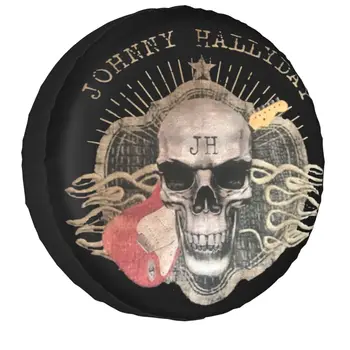 Покрышка Johnny Hallyday для внедорожника France Rock Singer, Защита запасного колеса Toyota Land Cruiser Prado 14-17 Дюймов