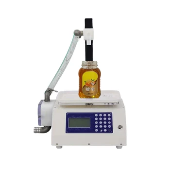 Автоматическая Машина для розлива пасты в мед 110 В /220 В, машина для взвешивания и количественного дозирования вязкого жидкого наполнителя для меда