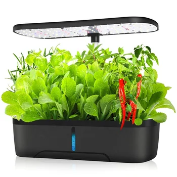 маленькая домашняя сеялка для выращивания овощей, умный горшок, теплица, сад для выращивания трав, система гидропоники
