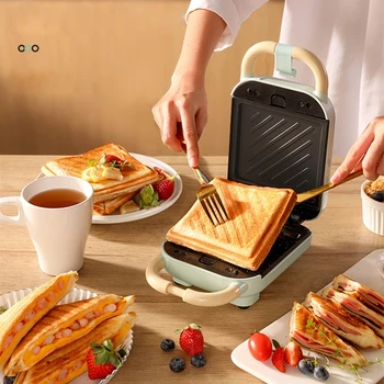 Электрическая машина для приготовления сэндвичей, тостер для вафель, Пекарь, Машина для приготовления завтрака, Блинчики-пончики Takoyaki Sandwichera с 1/2/3/4/5 тарелками