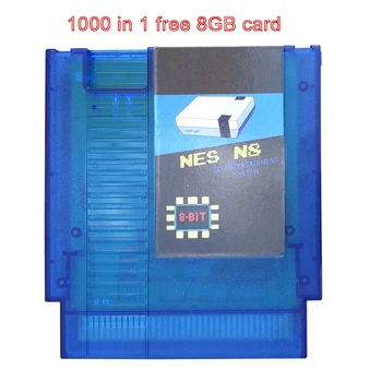 Игровая карта NES N8 коллекция ретро игр Китайская версия подходит для ever drive подарочной карты NES host 8G