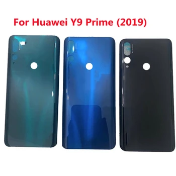 Для Huawei Y9 Prime 2019 Крышка Батарейного отсека Задняя Панель Дверной Корпус Запасные Части для Huawei Y9 Prime (2019) Задняя крышка