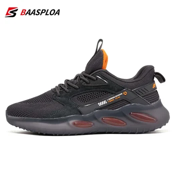 Baasploa 2022, Новые мужские кроссовки, Удобные дышащие легкие кроссовки для бега, Противоскользящая амортизирующая сетчатая обувь для ходьбы