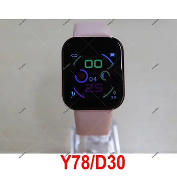 Смарт-часы Y78 D30 Watch7 I7 Частота сердечных сокращений Кровяное давление Сообщения Приложения Напоминание о звонке Спортивная музыка Обновленный оригинал Y68 D20