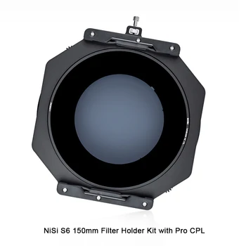 Комплект Держателя NISI S6 Квадратный Держатель фильтра с Pro/Landscape CPL для Объектива камеры SIGMA 14-24 мм F2.8 DG Алюминиевый Держатель 150 мм