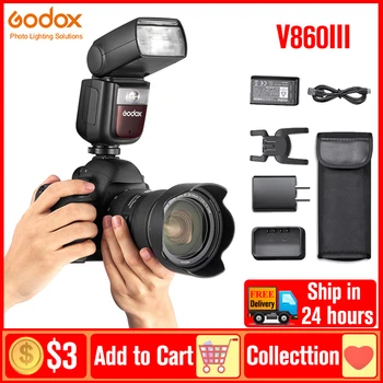 Godox V860III V860IIIC V860IIIN V860IIIS Вспышка TTL HSS Speedlite для Камер Canon Sony Nikon Olympus Fujifilm Panasonic Pentax