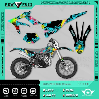 Набор графических наклеек FEWFUSS Motorcycle Team для BETA Xtrainer 2015-2019 2015 2016 2017 2018 2019 С рисунком 002