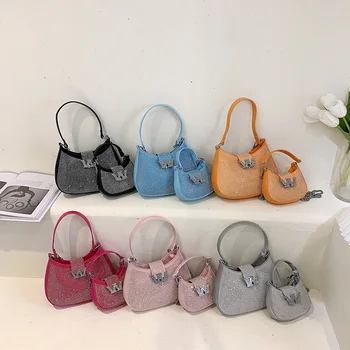 Роскошный бренд 2023, Новая сумка для Клецек, модные сумки на одно плечо под мышками для женщин, Горячая распродажа