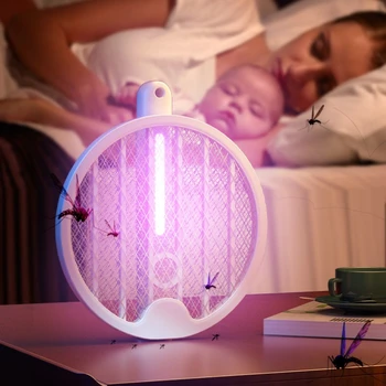 Лампа-убийца от комаров, Безрадиационные инструменты для защиты сна ребенка, Электрическая настенная ловушка для насекомых, интеллектуальное Домашнее хозяйство