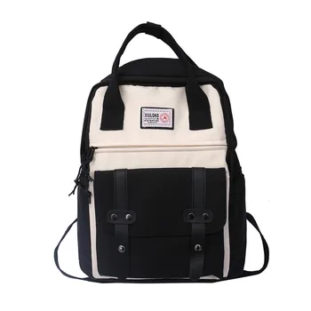 Модный рюкзак Водонепроницаемый Женский рюкзак нейлоновая сумка для колледжа Новый тренд Женский рюкзак Большой школьный рюкзак для студентов