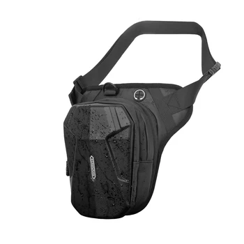Мотоциклетная сумка для ног, мотоциклетная поясная сумка, поясной ремень для бедер, уличная поясная сумка EVAHard Shell, водонепроницаемая сумка для ремня на колесиках