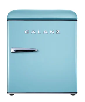 Мини-холодильник Galanz в стиле Ретро объемом 1,7 кубических фута, Синий, Estar, Новый, для комнаты, Маленький Холодильник, Морозильник