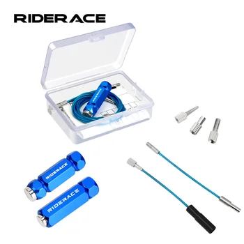 Набор инструментов для прокладки внутреннего кабеля велосипеда, трос переключения передач, гидравлический провод, Внутренняя направляющая кабеля для прохождения резьбы переключателя рам
