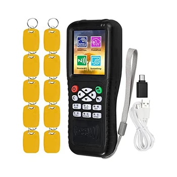 Дубликатор RFID-считывателя, NFC-считыватель, программатор многочастотных RFID-смарт-карт, Декодер зашифрованных карт