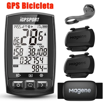 Igpsport Bluetooth Велосипедный Компьютер MTB Велосипедный Спидометр Циклокомпьютер Дорожный Велоспорт GPS Ant + Magene Датчик частоты вращения IGS50S