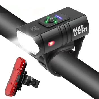 Велосипедный фонарь СВЕТОДИОДНЫЙ Передний USB Перезаряжаемый MTB Горный Дорожный Велосипедный фонарь Мощностью 1000лм, Велосипедная фара, фонарик для Велосипедного скутера