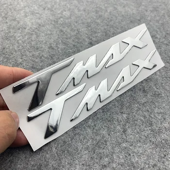 3D Аксессуары для мотоциклов Значок с логотипом, Хромированная Наклейка, Мягкие пластиковые наклейки Для Tmax560 Tmax530 TMAX 500 530 560
