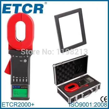 ETCR2000 + Высокочувствительный цифровой клещевой измеритель Сопротивления заземления