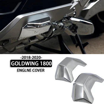 Модифицированный защитный кожух двигателя Высококачественная хромированная Английская крышка Для мотоцикла Honda Goldwing 1800 2018 2019 2020