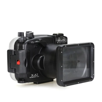 130 футов/40 м Водонепроницаемый Подводный Корпус Камеры Чехол для Дайвинга Для Fujifilm Fuji XA-2 X-A2 XA2 Камера 16-50 мм Сумка для объектива Крышка