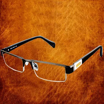 Высококачественные МУЖСКИЕ очки из сплава С несферическими линзами с 12-слойным покрытием очки для чтения+1.0 +1.5 +2.0 +2.5 +3.0 +3.5+4.0