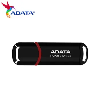 ADATA USB 3.2 Gen 1 Черный Memory Stick 128 ГБ 64 ГБ 32 ГБ Высокоскоростной Портативный Накопитель UV150 Для Компьютера
