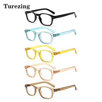 Turezing 5 упаковок Очков для чтения 2022, Модные мужские и женские Оптические очки для пресбиопии с пружинным шарниром, HD Диоптрийная лупа