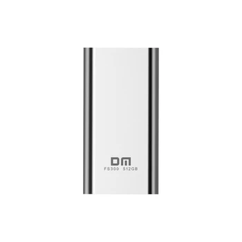 DM Внешний SSD жесткий диск FS300 1 ТБ Портативный SSD Внешний жесткий диск HDD для ноутбука с USB Type C 3,1 256 ГБ 512 ГБ Серый