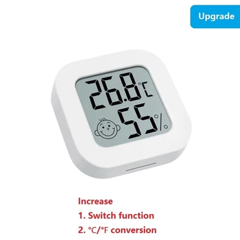 ЖК-цифровой термометр Гигрометр В помещении Электронный Измеритель температуры Влажности Датчик Метеостанция Для дома