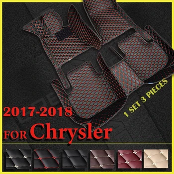 Автомобильные коврики для Chrysler Grand Voager/Town & Country 2017 2018, Автомобильные накладки для ног на заказ, автомобильный ковер для интерьера