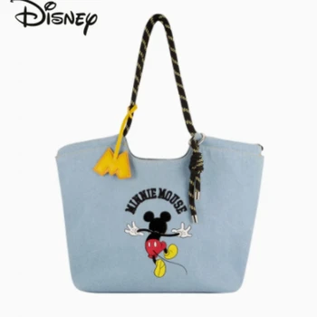 Disney/ Новая женская сумка, модная высококачественная женская сумка с героями мультфильмов, многофункциональная сумка на плечо для девочек большой емкости