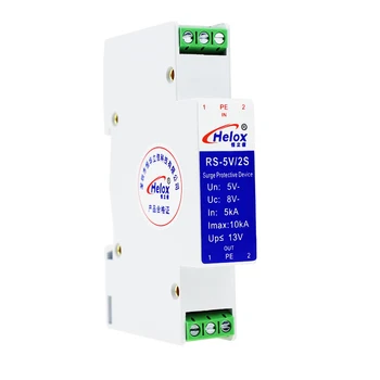 RS485 Сигнальная защита от молнии, Контроль сбора данных, Защита от перенапряжения RS-5V/2S