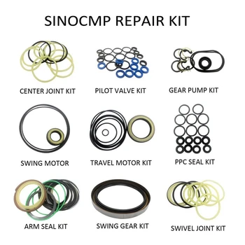 Для Hitachi EX60-3 Seal Repair Service Kit сальники для экскаватора, гарантия 3 месяца
