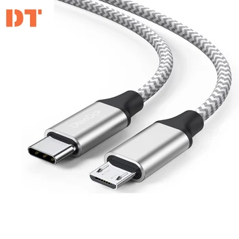 DteeDck USB C-кабель Micro USB Micro Type C Кабель для зарядки USB-C USBC-Кабель для передачи данных Micro USB для Ноутбука Телефона