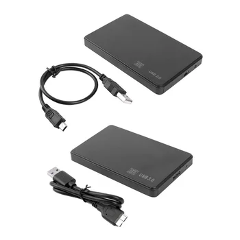 USB3.0/USB2.0 USB Адаптер для жесткого диска Корпус для Портативных ПК 2,5 дюймов SATA SSD HDD Мобильный Чехол 3 ТБ Адаптер для жесткого диска Корпус