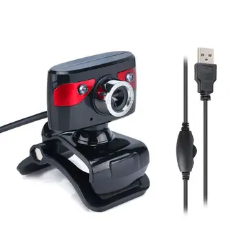 Веб-камера высокой четкости, встроенный микрофон, USB-разъем для видеоконференции