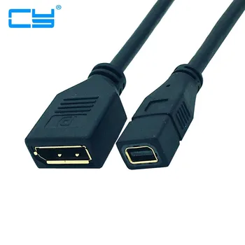 Удлинительный кабель Mini DP DisplayPort от разъема к разъему 0,3 м 30 см