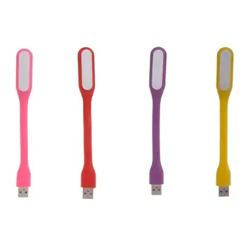 5 шт. Гибкий USB светодиодный светильник -многоцелевой USB для чтения цвета Прямая поставка