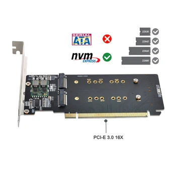 CY CY chenyang 4X NVME M.2 AHCI для PCIE Express 3.0 Gen3 X16 Raid-карта VROC Raid0 Hyper Адаптер