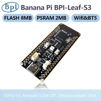 Маломощные энергосберегающие микроконтроллеры Banana Pi BPI-Leaf ESP32 S3 Micropython для разработки Интернета вещей