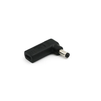 1x USB 3.1 Type C Женский до 5,5x2,1 мм/5,5x2,5 мм Штекер Прямоугольный адаптер питания постоянного тока